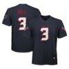 Tank Dell Houston Texans Youth Replica Player Jersey - Navy - Front View