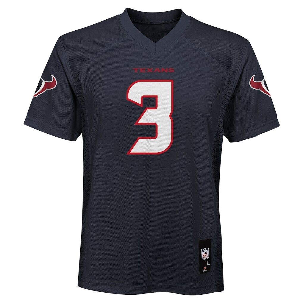 Tank Dell Houston Texans Youth Replica Player Jersey