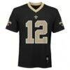 Chris Olave New Orleans Saints Youth Replica Jersey - Black - Side View