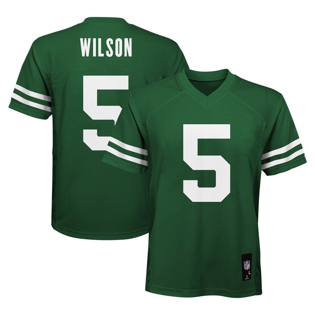 Garrett Wilson New York Jets Youth Replica Jersey