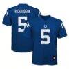 Anthony Richardson Sr. Indianapolis Colts Youth Replica Jersey - - Front View