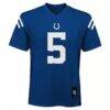 Anthony Richardson Sr. Indianapolis Colts Youth Replica Jersey - - Side View