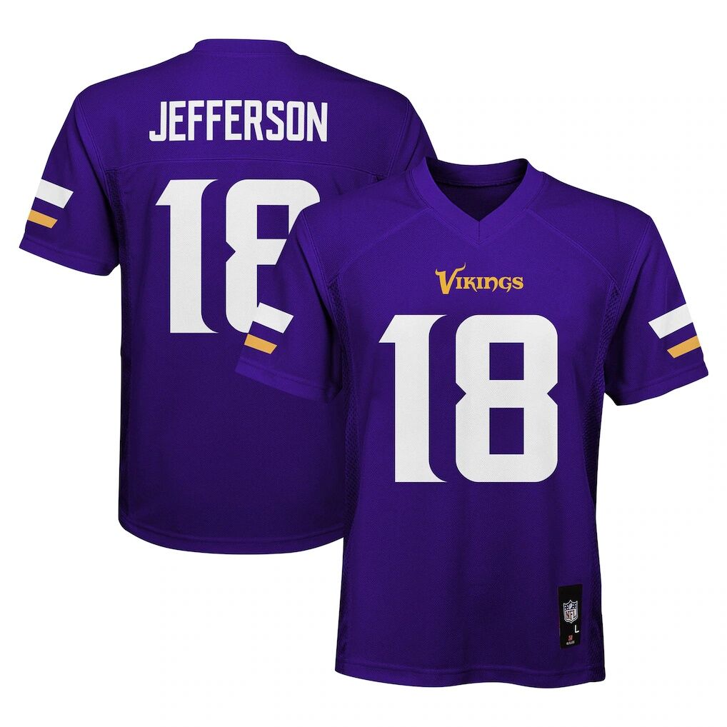 Justin Jefferson Minnesota Vikings Preschool Replica Player Jersey
