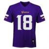 Justin Jefferson Minnesota Vikings Preschool Replica Player Jersey - Purple - Side View