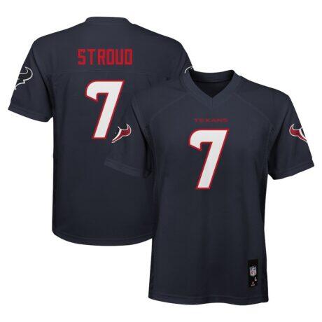 C.J. Stroud Houston Texans Preschool Replica Player Jersey - Navy - Front View