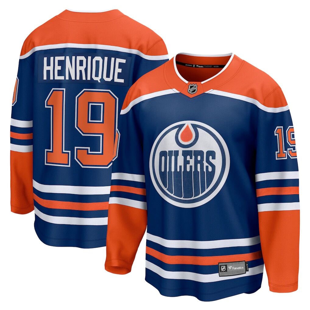 Adam Henrique Edmonton Oilers Fashion7 Home Breakaway Jersey - Royal