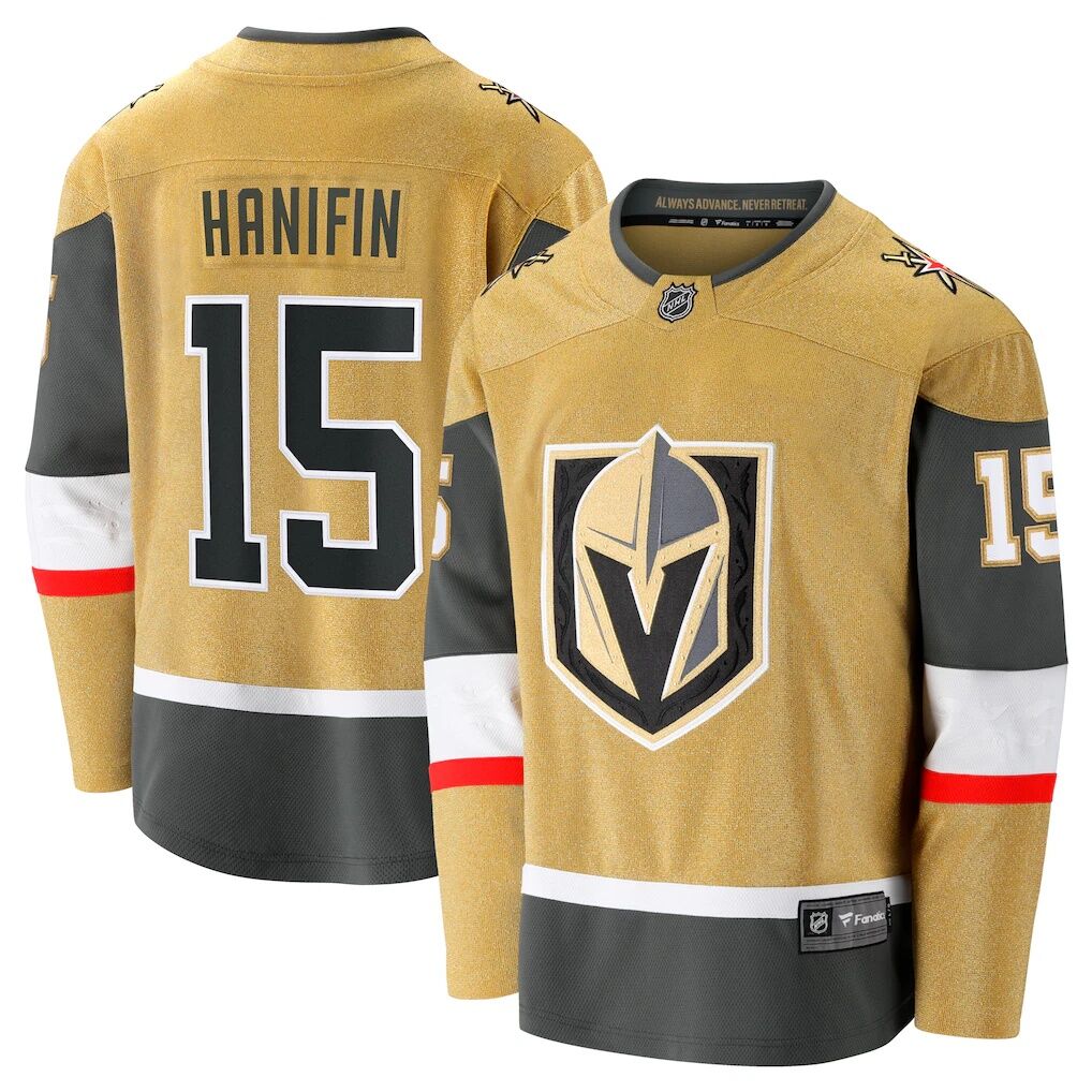 Noah Hanifin Vegas Golden Knights Fashion7 Home Breakaway Jersey