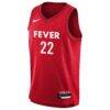Caitlin Clark Indiana Fever Nike Youth 2024 WNBA Draft Rebel Edition Victory Player Jersey - Red - Side View