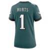 Jalen Hurts Philadelphia Eagles Nike Women's Team Game Jersey - - Detail View
