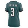 Nolan Smith Philadelphia Eagles Nike Women's Team Game Jersey - - Detail View