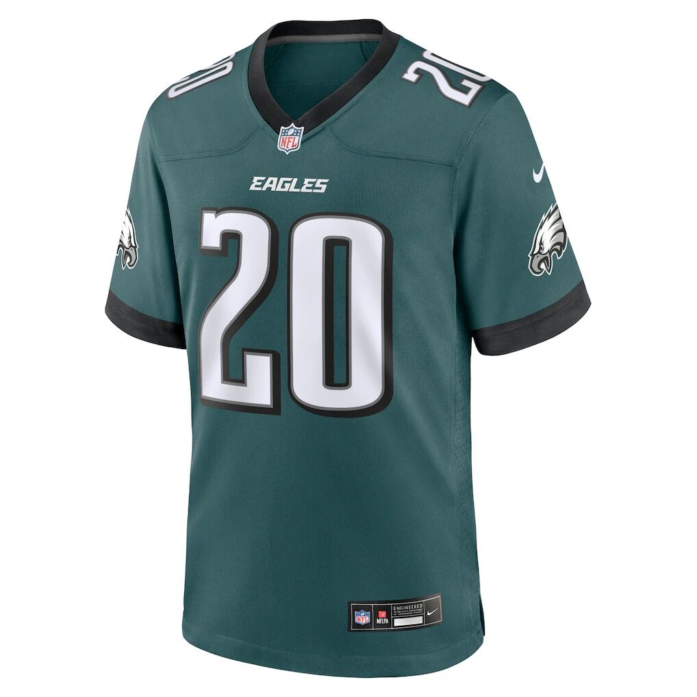 Brian Dawkins Philadelphia Eagles Nike Team Game Jersey - Midnight Green
