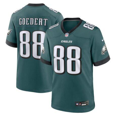 Dallas Goedert Philadelphia Eagles Nike Team Game Jersey - - Front View