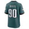 Jordan Davis Philadelphia Eagles Nike Team Game Jersey - - Detail View