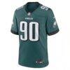 Jordan Davis Philadelphia Eagles Nike Team Game Jersey - - Side View
