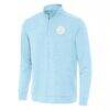 Atlanta United FC Antigua Bright Quarter-Zip Top - - Front View