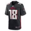 Kirk Cousins Atlanta Falcons Nike Youth Game Jersey - Black - Side View