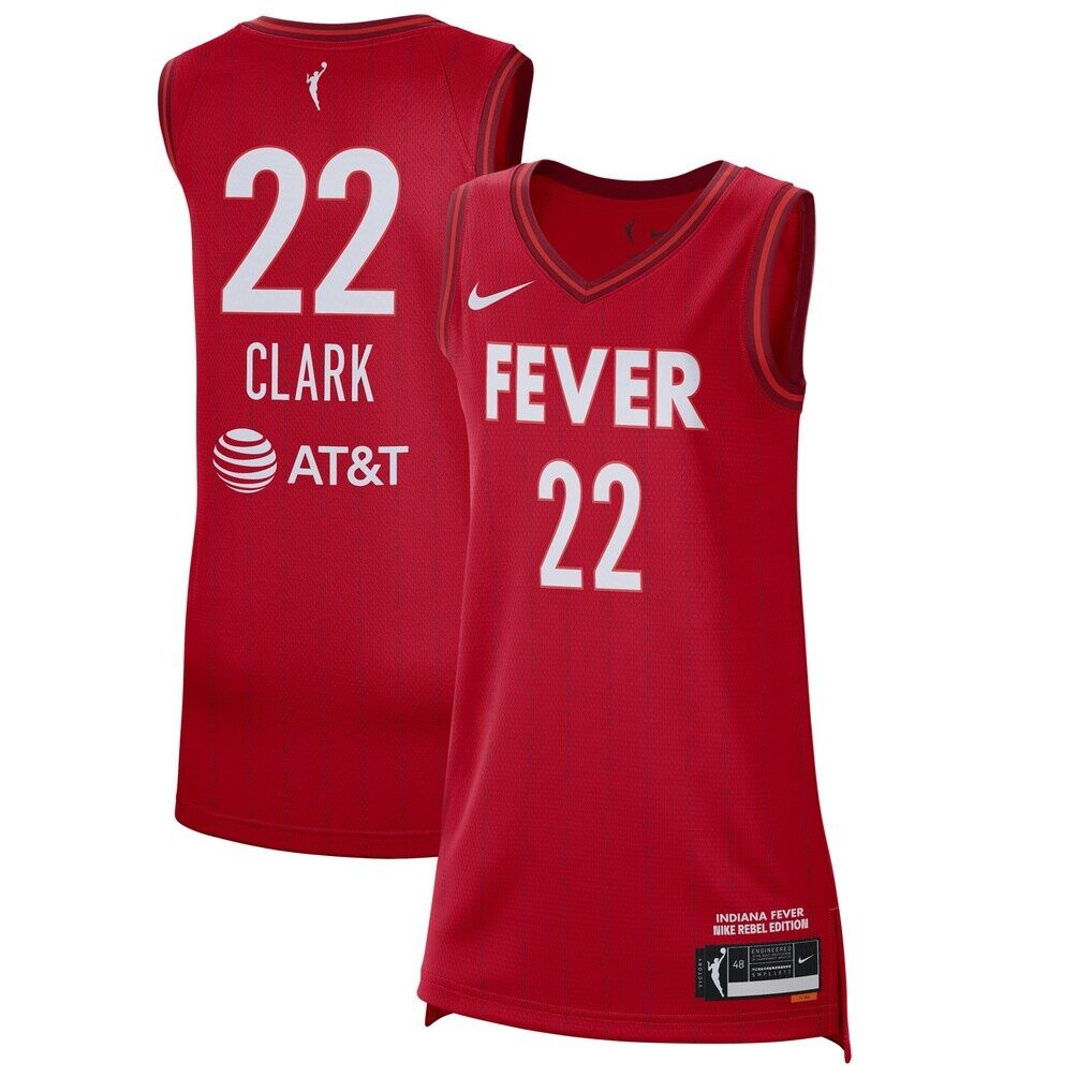 Caitlin Clark Indiana Fever Nike Unisex 2024 WNBA Draft Rebel Edition Victory Player Jersey