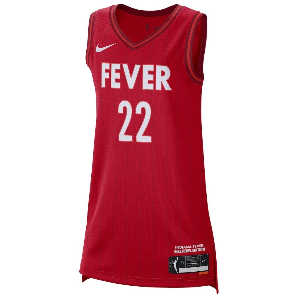 Caitlin Clark Indiana Fever Nike Unisex 2024 WNBA Draft Rebel Edition Victory Player Jersey
