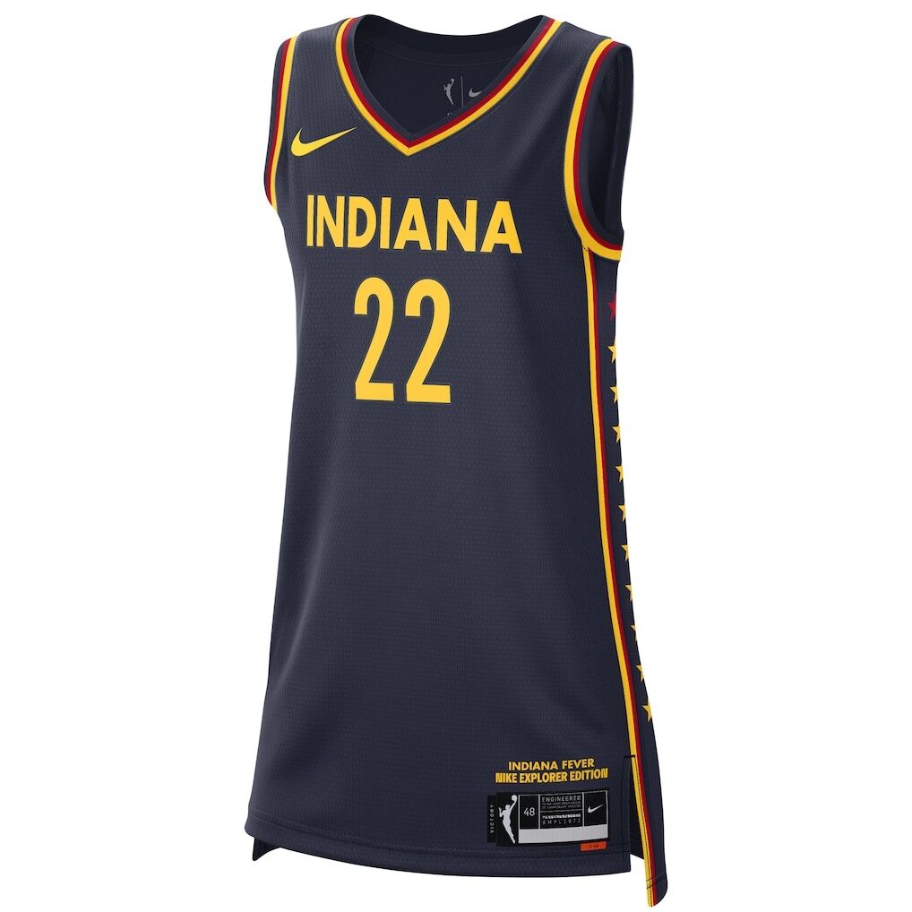 Caitlin Clark Indiana Fever Nike Unisex 2024 WNBA Draft Explorer Edition Victory Player Jersey
