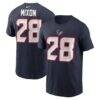 Joe Mixon Houston Texans Nike Player Name & Number T-Shirt - Navy - Front View