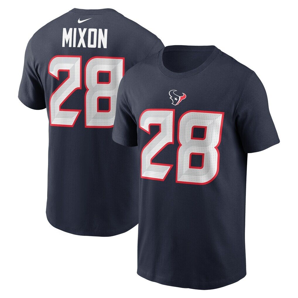 Joe Mixon Houston Texans Nike Player Name & Number T-Shirt