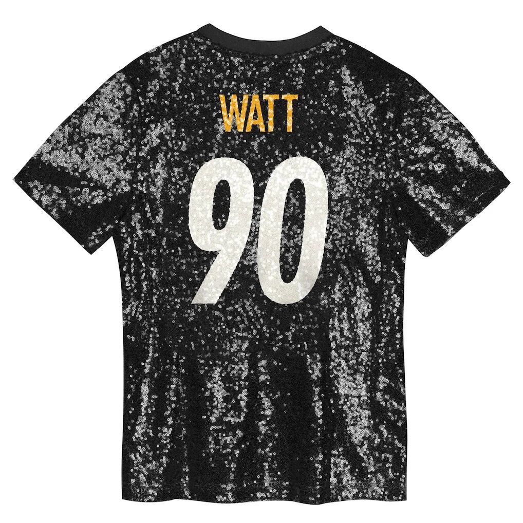 T.J. Watt Pittsburgh Steelers Women's Player Name & Number V-Neck Fashion Jersey