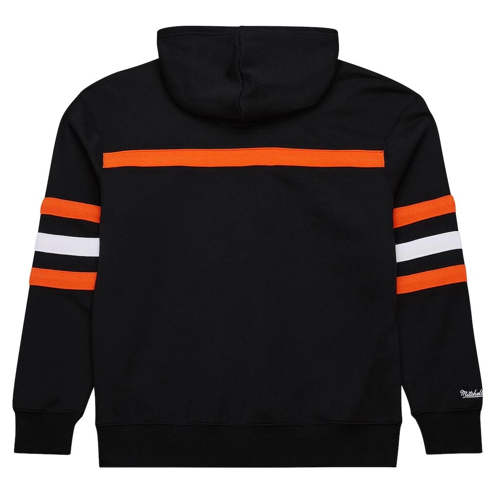 Cincinnati Bengals Vintage Logo Head Coach Fleece Pullover Hoodie
