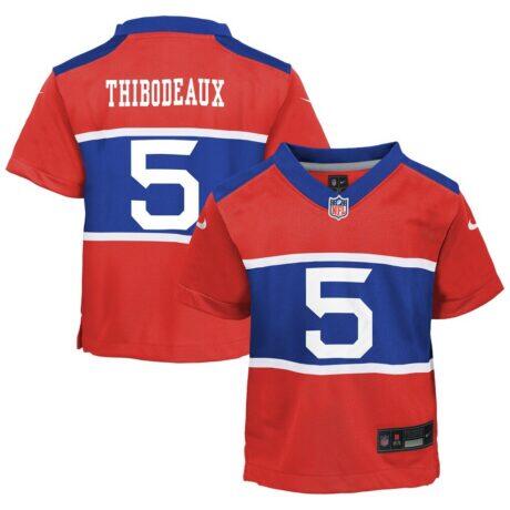 Kayvon Thibodeaux New York Giants Nike Preschool Alternate Player Game Jersey - - Front View