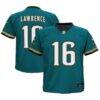 Trevor Lawrence Jacksonville Jaguars Nike Infant Alternate Prowler Throwback Player Game Jersey - Teal - Front View