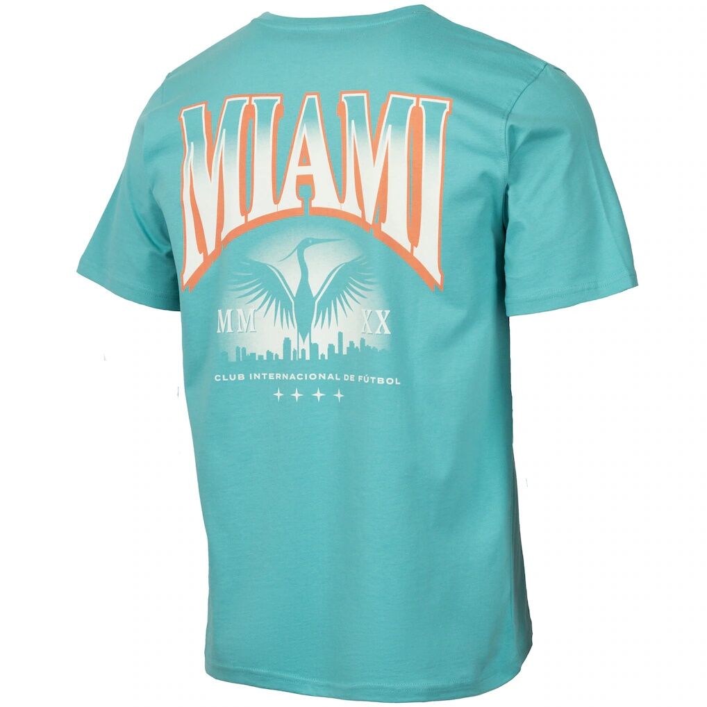 Inter Miami CF  Skyline Heron Heavy Relaxed T-Shirt