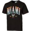 Inter Miami CF Gradient Heavy Relaxed T-Shirt - Black - Side View
