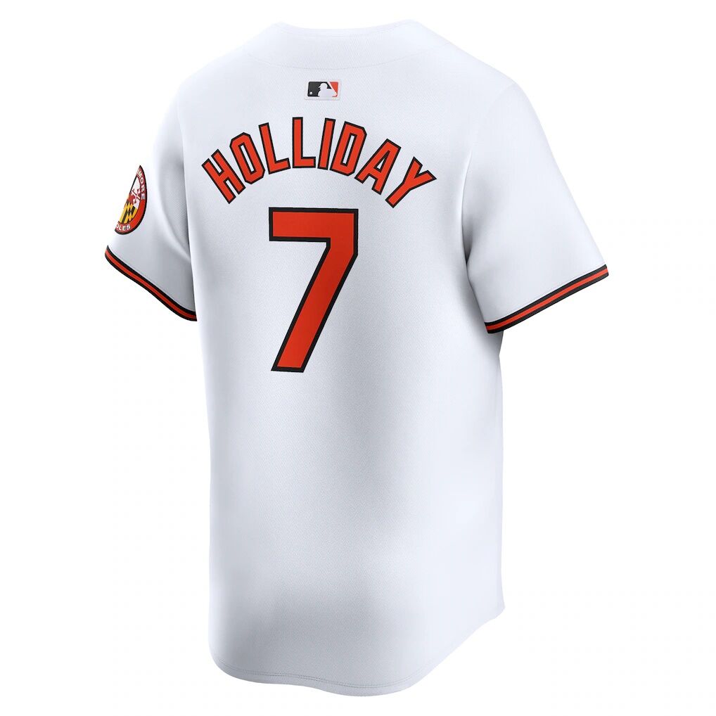 Jackson Holliday Baltimore Orioles Nike Home Limited Player Jersey