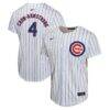 Pete Crow-Armstrong Chicago Cubs Nike Youth Home Game Player Jersey - White - Front View