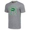 New York Jets Homage Unisex Arch T-Shirt - Gray - Side View