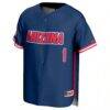 #1 Arizona Wildcats GameDay Greats Lightweight Baseball Fashion Jersey - Navy - Side View
