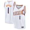 Devin Booker Phoenix Suns Fashion7 Youth Fast Break Replica Player Jersey - White - Front View