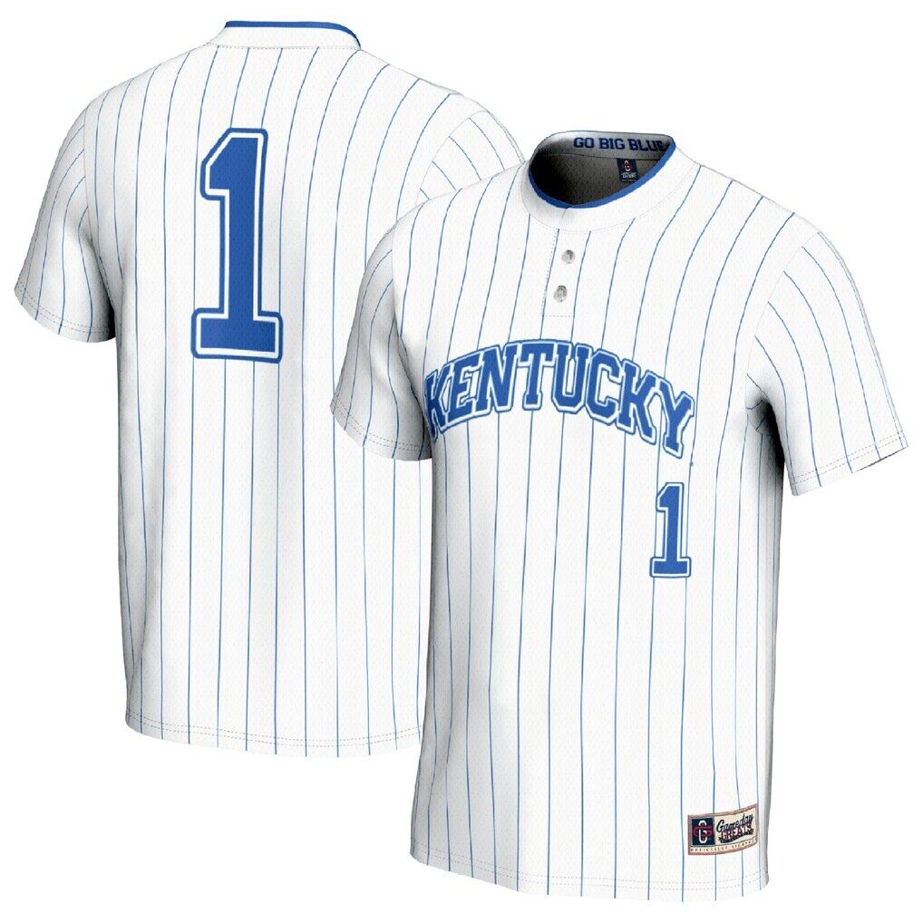 #1 Kentucky Wildcats GameDay Greats Unisex Lightweight Softball Fashion Jersey