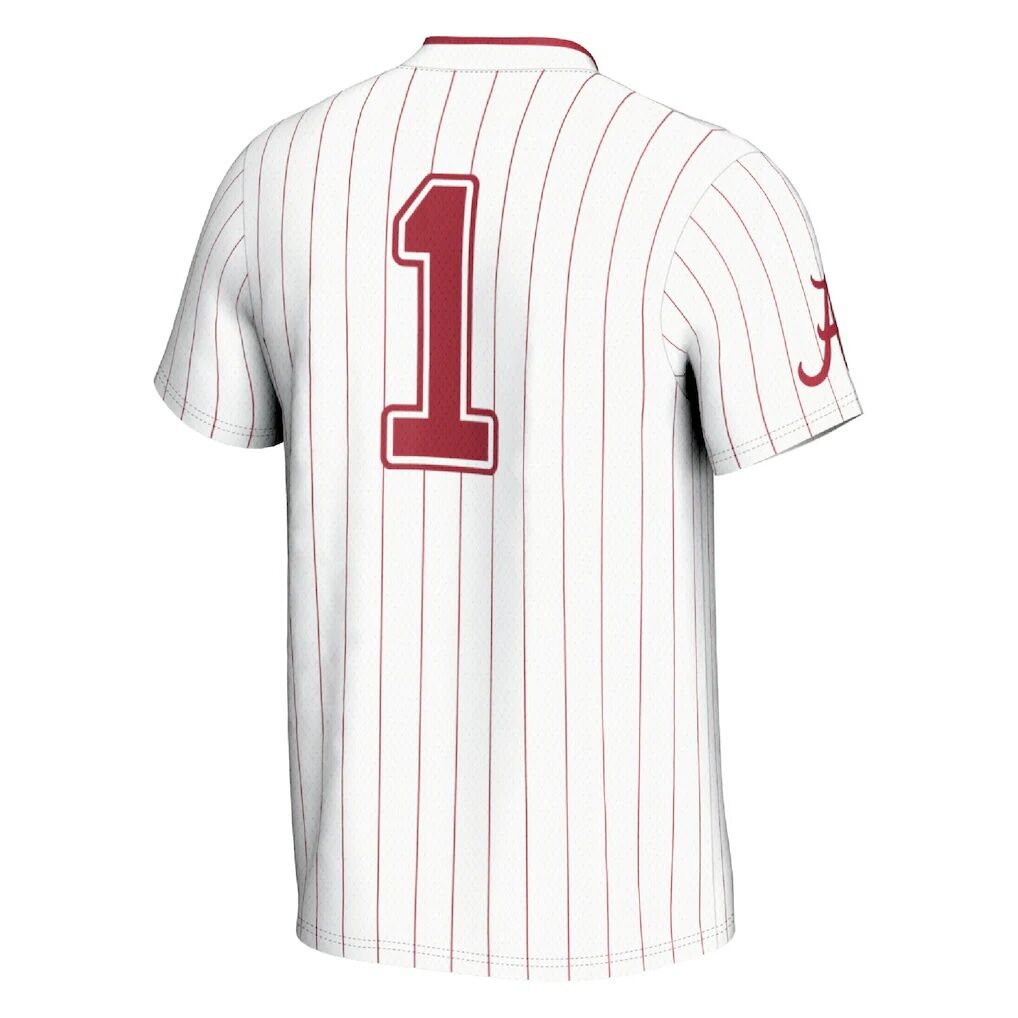 #1 Alabama Crimson Tide GameDay Greats Unisex Lightweight Softball Fashion Jersey