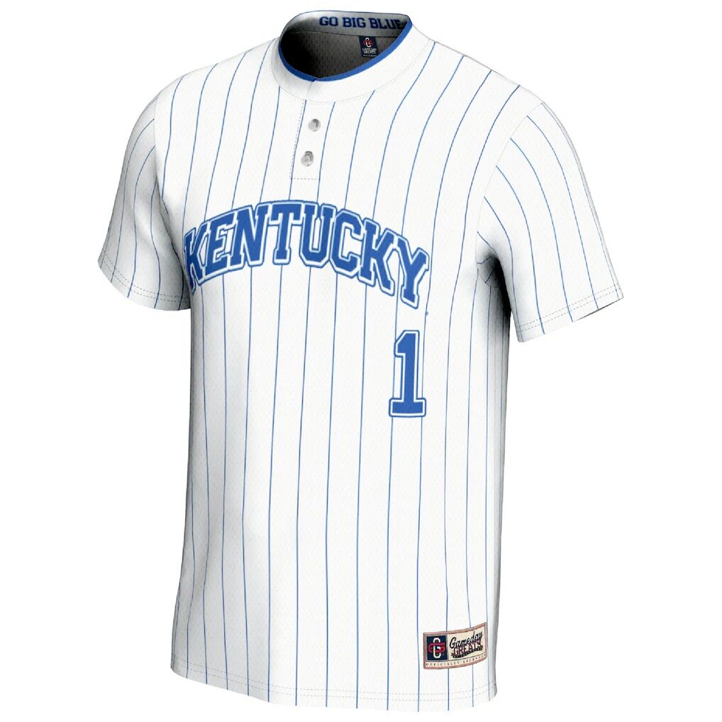 #1 Kentucky Wildcats GameDay Greats Youth Lightweight Softball Fashion Jersey