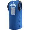 Kyrie Irving Dallas Mavericks Fashion7 Fast Break Replica Player Jersey - Blue - Detail View