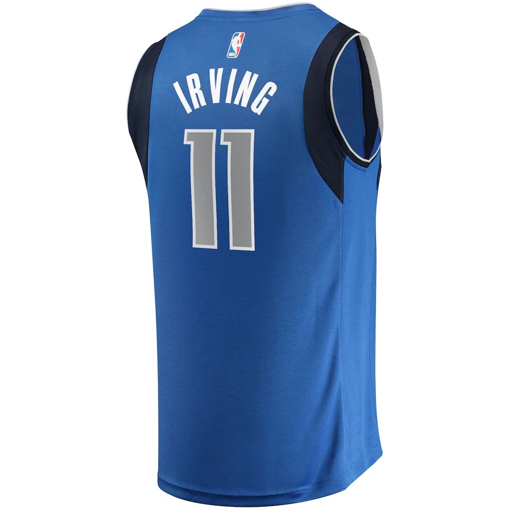 Kyrie Irving Dallas Mavericks Fashion7 Fast Break Replica Player Jersey - Icon Edition