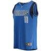 Kyrie Irving Dallas Mavericks Fashion7 Fast Break Replica Player Jersey - Blue - Side View
