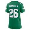Saquon Barkley Philadelphia Eagles Nike Women's Alternate Game Jersey - - Detail View