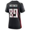 Charlie Woerner Atlanta Falcons Nike Women's Game Jersey - Black - Detail View