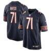 Ryan Bates Chicago Bears Nike Game Jersey - Navy - Front View