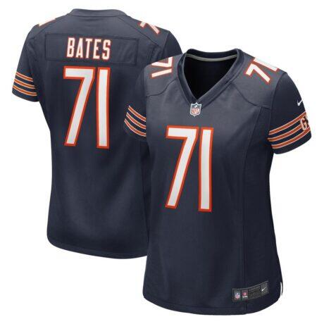 Ryan Bates Chicago Bears Nike Women's Game Jersey - Navy - Front View