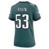 Zack Baun Philadelphia Eagles Nike Women's Game Jersey - Midnight Green - Detail View