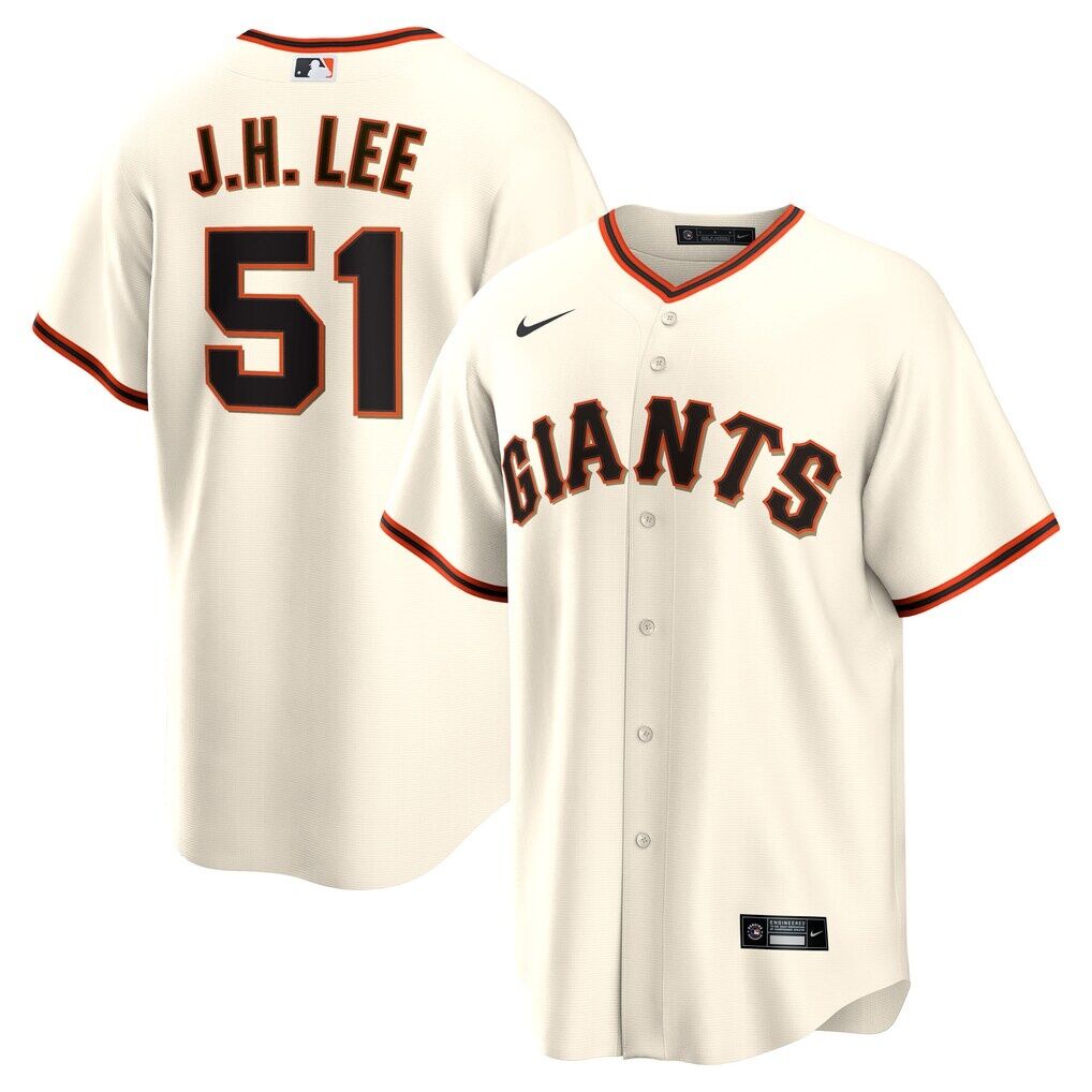 Jung Hoo Lee San Francisco Giants Nike Home Replica Player Jersey