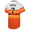 Craig Biggio Houston Astros Nike Youth Cooperstown Collection Limited Player Jersey - White - Detail View