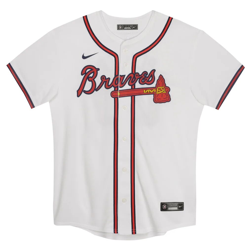 Ronald Acuña Jr. Atlanta Braves Nike Preschool Home Game Jersey